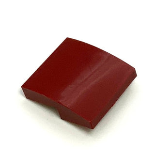 Slope Curved 2x2x2/3, Part# 15068 Part LEGO® Dark Red  