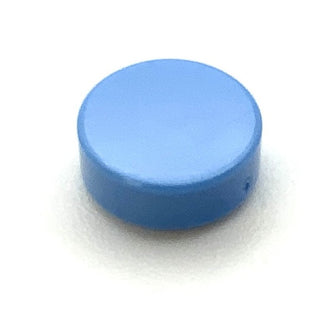 Tile Round 1x1, Part# 98138 Part LEGO® Medium Blue  