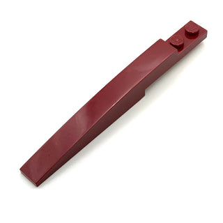 Slope Curved 10x1, Part# 85970 Part LEGO® Dark Red  