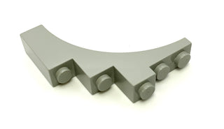 Arch 1x5x4 (Continuous Bow), Part# 2339/14395 Part LEGO® Light Gray  