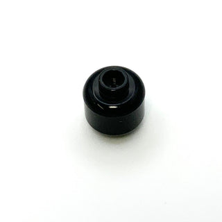 Minifigure, Head (Plain) - Hollow Stud, Part# 3626c Part LEGO® Black  