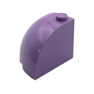 Brick Round Corner 3x3x2 Dome Top, Part# 88293 Part LEGO® Medium Lavender