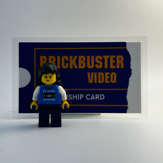 SDCC Exclusive 'Be Kind Rewind' Brickbusters Minifigure, Girl With Black Hair  LEGO®   