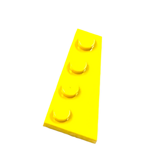 Wedge, Plate 4 x 2 Right, Part# 41769 Part LEGO® Yellow  