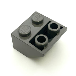 Slope Inverted 45 2x2 with Flat Bottom Pin, Part# 3660 Part LEGO® Dark Gray  