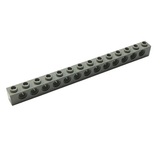 Technic, Brick 1x14 with Holes, Part# 32018 Part LEGO® Light Gray  