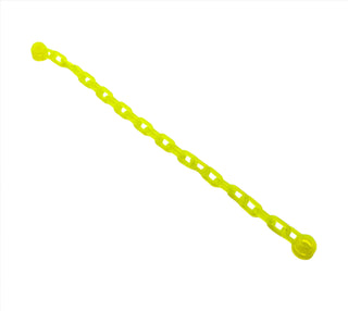 Chain with 21 Links (16-17L), Part# 30104 Part LEGO® Trans-Neon Green  