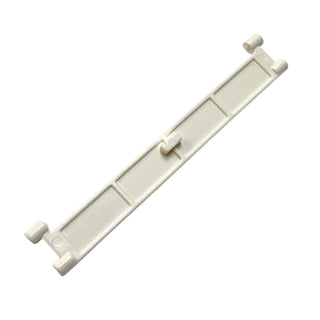 Garage Roller Door End Section with Handle, Part# 4219 Part LEGO® White  