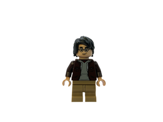 Harry Potter - Dark Brown Open Jacket, Dark Tan Medium Legs, hp467 Minifigure LEGO®   