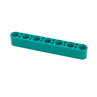 Technic, Liftarm 1x7, Part# 32524 Part LEGO® Dark Turquoise