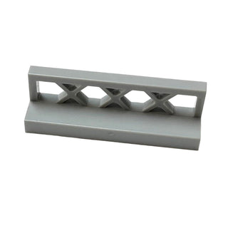 Fence 1x4x1 Lattice, Part# 3633 Part LEGO® Light Bluish Gray  