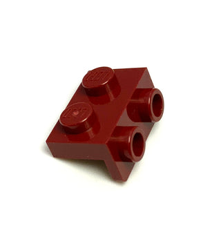 Bracket 1x2 - 1x2, Part# 99781 Part LEGO® Dark Red  