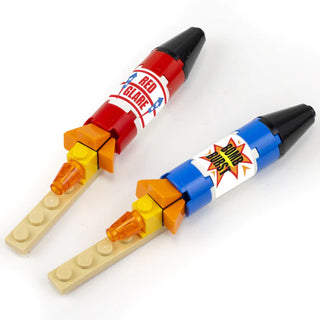 Fireworks / Rockets - Custom 4th of July Set Building Kit B3   