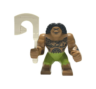 Maui, moa003 Minifigure LEGO® Like New with Fish Hook  