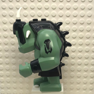 Fantasy Era, Troll, Sand Green with Black Armor, cas424 Minifigure LEGO®   