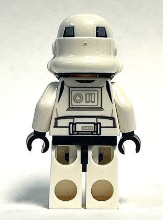 Stormtrooper, (Dual Molded Helmet, Gray Squares on Back) - Male, Light Nougat Head, Frown sw1137 Minifigure LEGO®   