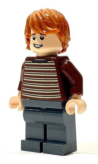 Ron Weasley - Reddish Brown Striped Sweater, hp436 Minifigure LEGO®   