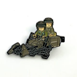 SDCC 2023 Exclusive LEGO Enamel Pin - Endor Chase Gear United Brick Co®   