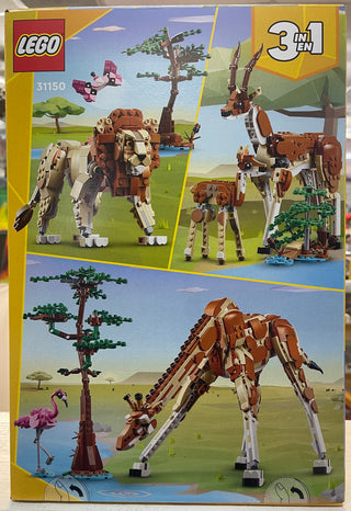 Wild Safari Animals, 31150 Building Kit LEGO®   