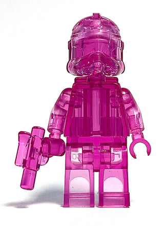 Prototype - Clone Jet Trooper (Phase 2), Trans Dark-Pink Minifigure LEGO®   