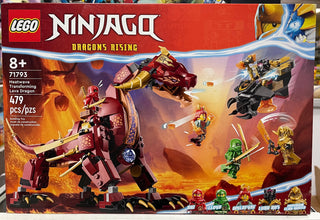 Heatwave Transforming Lava Dragon, 71793 Building Kit LEGO®   