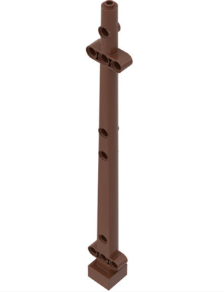 Boat, Mast 2x2x20, Part# 48002a Part LEGO® Reddish Brown  