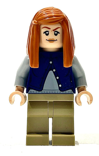 Ginny Weasley - Dark Blue Cardigan Vest, hp437 Minifigure LEGO®   