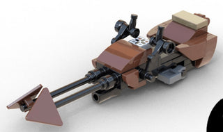 Speeder Bike Building Kit RepublicBricks   