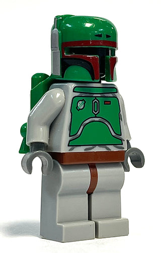 Boba Fett - Magnet Set - Bluish Grays - Dark Red Helmet Highlights, sw0002b Minifigure LEGO®   