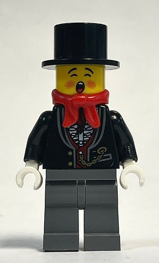 Caroler, Male - Tuxedo Shirt and Gold Watch Fob, Hol064 Minifigure LEGO®   