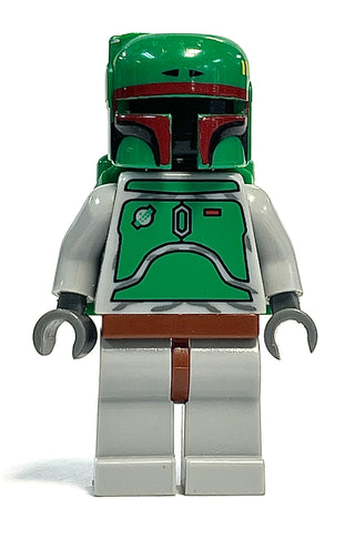 Boba Fett - Magnet Set - Bluish Grays - Dark Red Helmet Highlights, sw0002b Minifigure LEGO®   