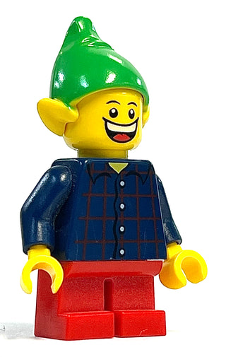 Elf - Plaid Button Shirt, hol047 Minifigure LEGO®   