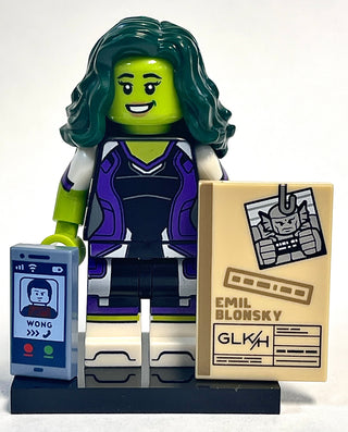 She-Hulk, Marvel Studios, Series 2, colmar2-5 Minifigure LEGO®   