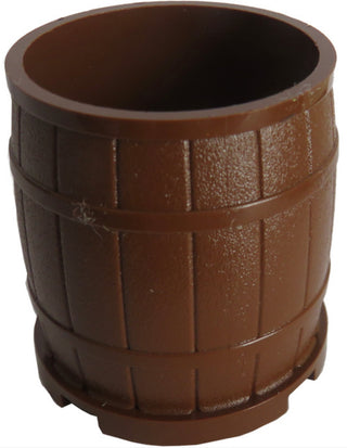 Container, Barrel 4x4x3.5, Part# 30139 Part LEGO® Brown  