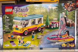 Forest Camper Van and Sailboat, 41681-1 Building Kit LEGO®   