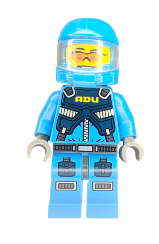 Alien Defense Unit Soldier 1 - Dark Azure Hips, ac015 Minifigure United Brick Co®