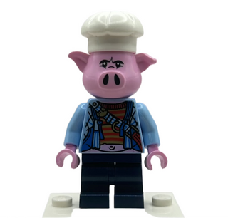 Pigsy, Bright Light Blue Open Jacket, mk147 Minifigure LEGO®