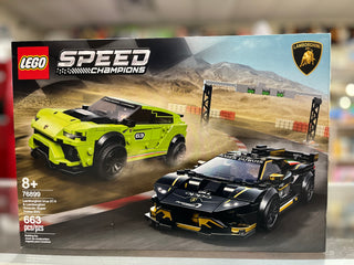 Lamborghini Urus ST-X & Lamborghini Huracán Super Trofeo EVO, 76899 Building Kit LEGO®   