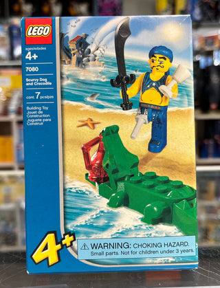 Scurvy Dog and Crocodile, 7080 Building Kit LEGO®   