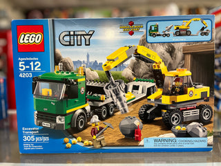 Excavator Transport, 4203 Building Kit LEGO®   