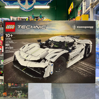 Koenigsegg Jesko Absolut White Hypercar, 42184 Building Kit LEGO®