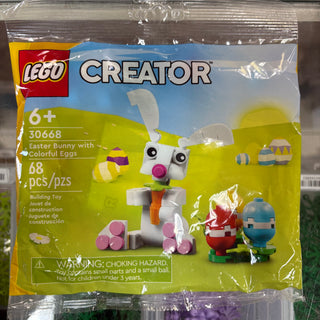 Easter Bunny with Colorful Eggs polybag, 30668 Building Kit LEGO®