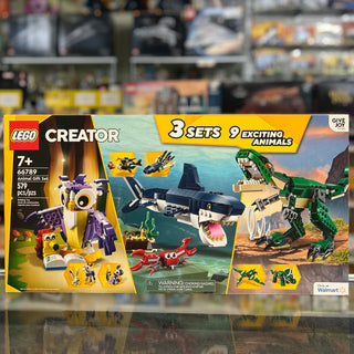 Creator Bundle Pack (Sets 31058, 31088, and 31125) - Animal Gift Set - 66789 Building Kit LEGO®