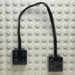 Electric, Wire with Brick 2x2x2/3 Pair (17 Studs Long), Part# 5306bc017  LEGO®   