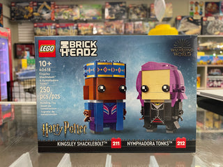 Kingsley Shacklebolt & Nymphadora Tonks Brickheadz, 40618 Building Kit LEGO®   