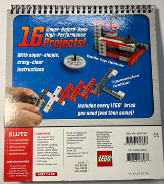 Crazy Action Contraptions Book (Klutz) Vol. 2 Building Kit LEGO®   