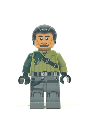 Kanan Jarrus - Black Hair and Eyebrows, sw0577 Minifigure LEGO®   