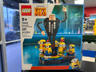 Brick-Built Gru and Minions, 75582 Building Kit LEGO®   