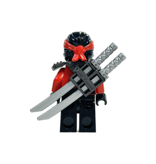 Kai - The LEGO Ninjago Movie, Pearl Dark Gray Katana Holder, njo316 Minifigure LEGO®   