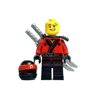 Kai - The LEGO Ninjago Movie, Pearl Dark Gray Katana Holder, njo316 Minifigure LEGO®   